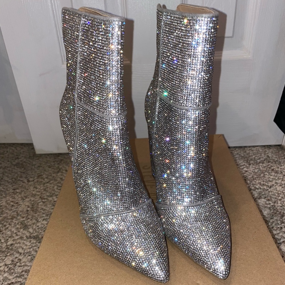 Steve Madden Tristan Rhinestone Booties